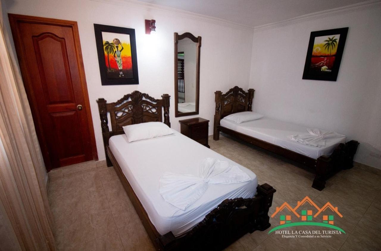 Hotel La Casa Del Turista Cartagena Exterior foto