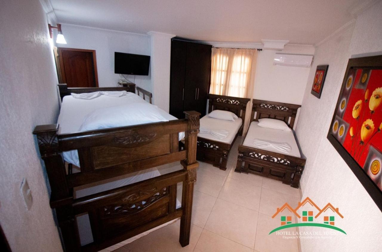Hotel La Casa Del Turista Cartagena Exterior foto