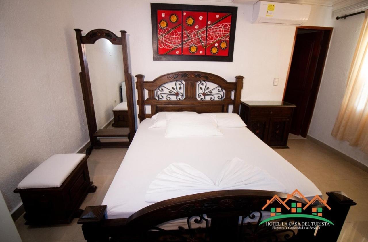 Hotel La Casa Del Turista Cartagena Exterior foto